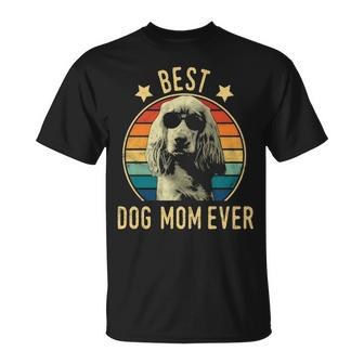 Best Dog Mom Ever English Cocker Spaniel Mother's Day T-Shirt | Mazezy
