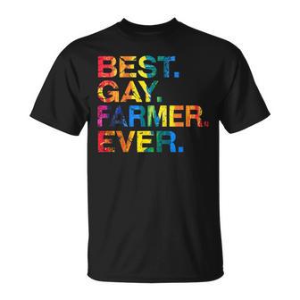 Best Gay Farmer Ever Gay Gender Equality Farm T-Shirt - Thegiftio UK