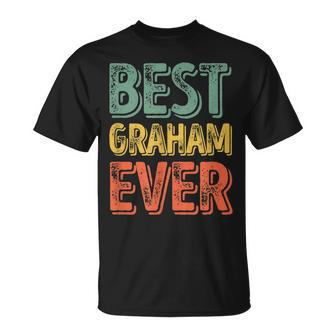 Best Graham Ever Personalized First Name Graham T-Shirt - Seseable