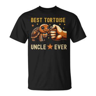 Best Tortoise Uncle Ever Vintage Father's Day Tortoise T-Shirt - Thegiftio UK