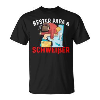 Bester Papa & Schweißer T-Shirt - Geschenkecke