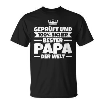 With Bester Papa Der Welt T-Shirt - Geschenkecke