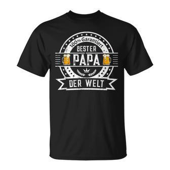 Bester Papa Der Welt Family Father's Day T-Shirt - Geschenkecke