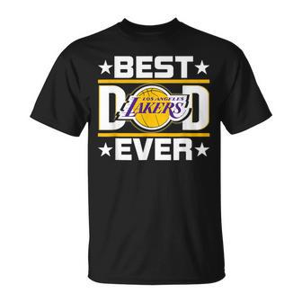 Bestlakersdad Ever Fathers Day For Men T-Shirt - Monsterry CA