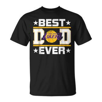Bestlakersdad Ever Fathers Day T-Shirt - Monsterry DE