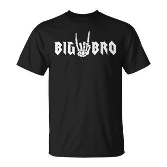 Big Bro Of The Bad Two The Bone Birthday 2 Year Old Birthday T-Shirt - Monsterry