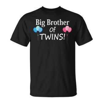 Big Brother Of Boy And Girl Twins Sibling Graphic T-Shirt - Monsterry CA