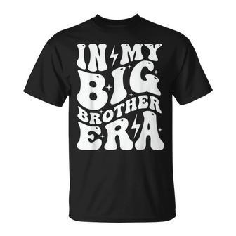 In My Big Brother Era Pregnancy Announcement For Brother T-Shirt | Mazezy