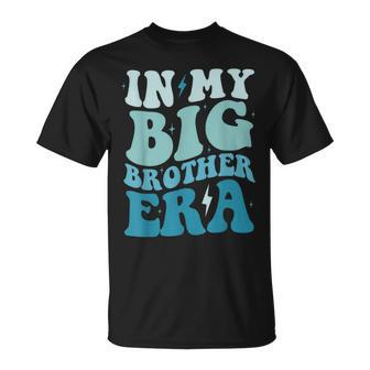 In My Big Brother Era Pregnancy Announcement For Brother T-Shirt - Monsterry