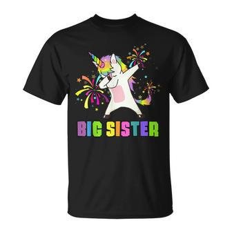Big Sister Unicorn Dab Dance T-Shirt - Monsterry UK