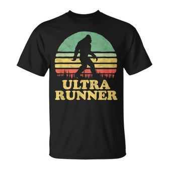 Bigfoot Ultra Runner Vintage Trail Marathon T-Shirt - Monsterry