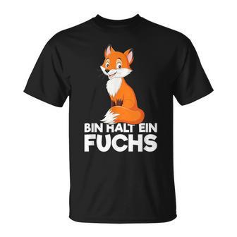 Bin Halt Ein Fuchsiges Statement T-Shirt - Seseable