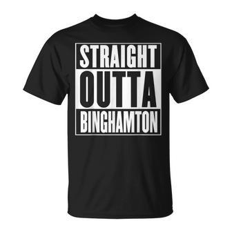 Binghamton Straight Outta Binghamton T-Shirt - Monsterry