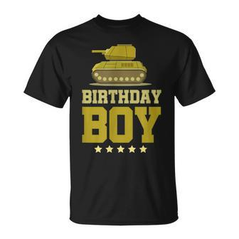 Birthday Army Party I Army Decorations I Boys Birthday T-Shirt - Monsterry DE