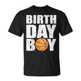 Birthday Boy Basketball Theme Party Future Basketball Player T-Shirt - Thegiftio UK