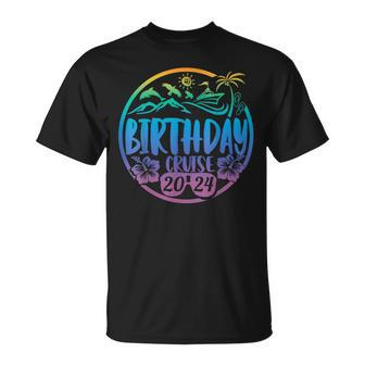 Birthday Cruise 2024 Family Cruise Trip Summer Vacation T-Shirt - Seseable