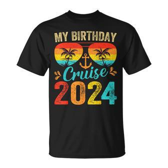 My Birthday Cruise 2024 Party Cruise Birthday Vacation T-Shirt | Mazezy DE