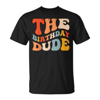 The Birthday Dude Boy Party Celebration T-Shirt - Monsterry UK