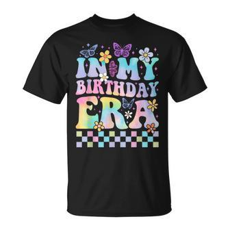 In My Birthday Era Retro Bday Girl T-Shirt - Seseable