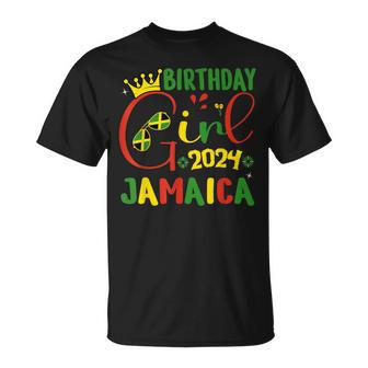 Birthday Jamaica Girls Trip 2024 Jamaica Birthday Squad T-Shirt - Monsterry
