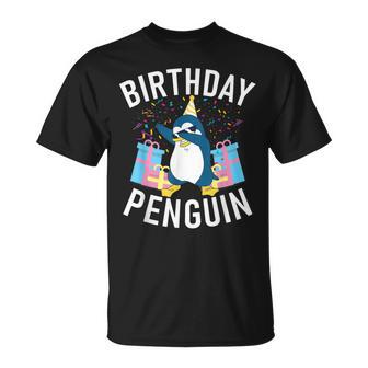 Birthday Penguin Birthday T-Shirt | Seseable CA