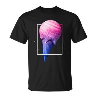 Bisexual Cono Tierra Bisexualidad Orgullo Bi Orgullo Bisexual Camiseta unisex - Regaloses