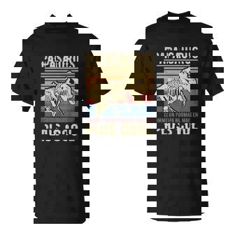 Black Daddy Saurus Like A Regular Dad But Cooler Fr T-Shirt - Cadeauxyz
