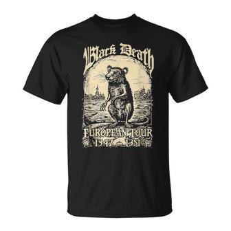 Black Death European Tour 1347-1351 Friend T-Shirt - Thegiftio UK