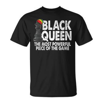 Black Queen The Most Powerful Piece Black History Month T-Shirt - Monsterry DE