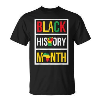 Black History Month African Civil Rights Empowerment T-Shirt - Monsterry UK