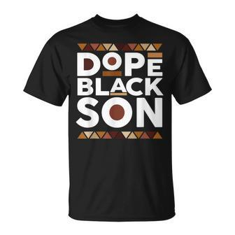 Black History Month Family Matching Melanin Dope Black Son T-Shirt - Monsterry UK