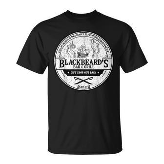Blackbeard's Bar And Grill T-Shirt - Thegiftio UK