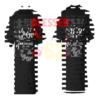 Blessed By God 62 Year Old 62Nd Birthday It's My 62Nd Bday T-Shirt - Thegiftio UK