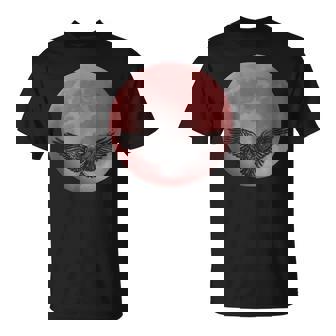 Bloody Moon Raven T-Shirt - Thegiftio UK