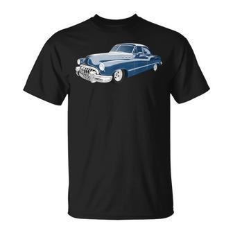 Blue 1950S Vintage Car Classic T-Shirt - Monsterry
