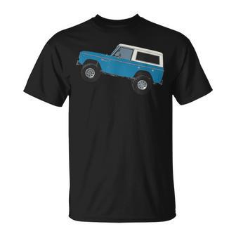 Blue 1969 Classic Bronco T-Shirt - Monsterry DE