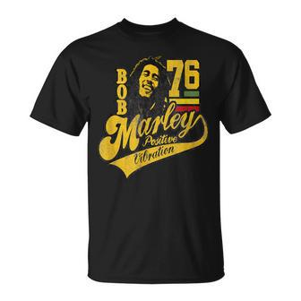 Bob Marley Positive Vibrations Soccer T-Shirt - Monsterry CA