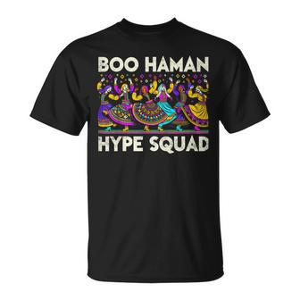 Boo Haman Hype Squad Fun Women's Jewish Purim Tradition T-Shirt - Seseable