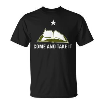 Come And Take It Book Ban T-Shirt - Monsterry UK