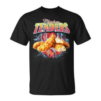 Bootleg Rap Chicken Tenders Vintage 90S Heavy Metal T-Shirt - Seseable