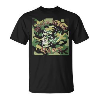 Böser Alter Mann Opa Papa Totenkopf Skullintage Biker T-Shirt - Geschenkecke