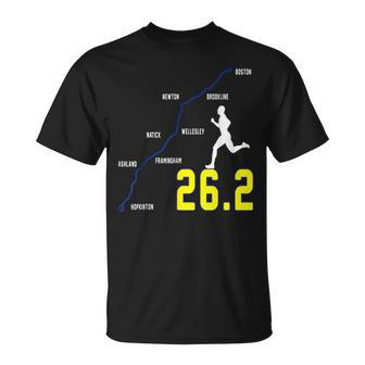 Boston 2024 Marathon Runner 262 Miles T-Shirt - Seseable