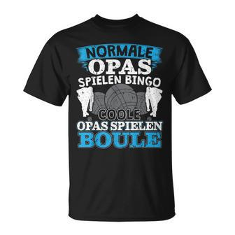 Boule Grandpa Petanque & Boccia Boule Game T-Shirt - Seseable