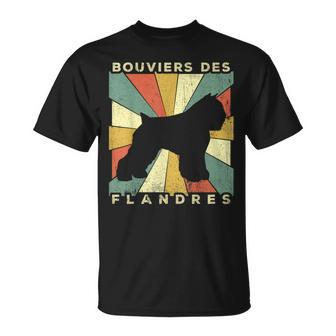 Bouviers Des Flandres Dog Retro 70S Vintage T-Shirt - Monsterry