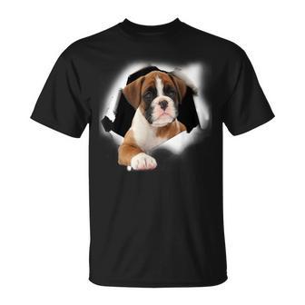 Boxer 3D Avec Chemise Pour Amoureux Des Chiens T-Shirt - Cadeauxyz