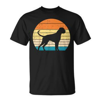 Boxer Sunset Retro Animal Pet Dog Lover Owner Women T-Shirt - Thegiftio UK