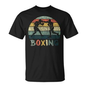Boxing Vintage Box Sport Retro Boxinggloves Cerberus T-Shirt - Monsterry DE