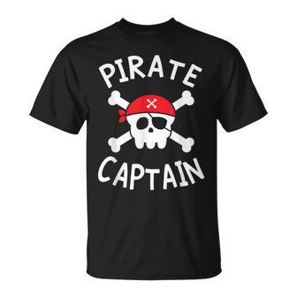 Boys Pirate Captain Pirate Birthday Party Group Matching T-Shirt - Monsterry CA
