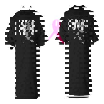 Breast Cancer Survivor I Won Breast Cancer Awareness T-Shirt - Monsterry
