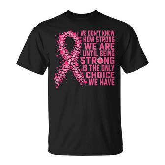 Breast Cancer T Breast Cancer Awareness T-Shirt - Thegiftio UK